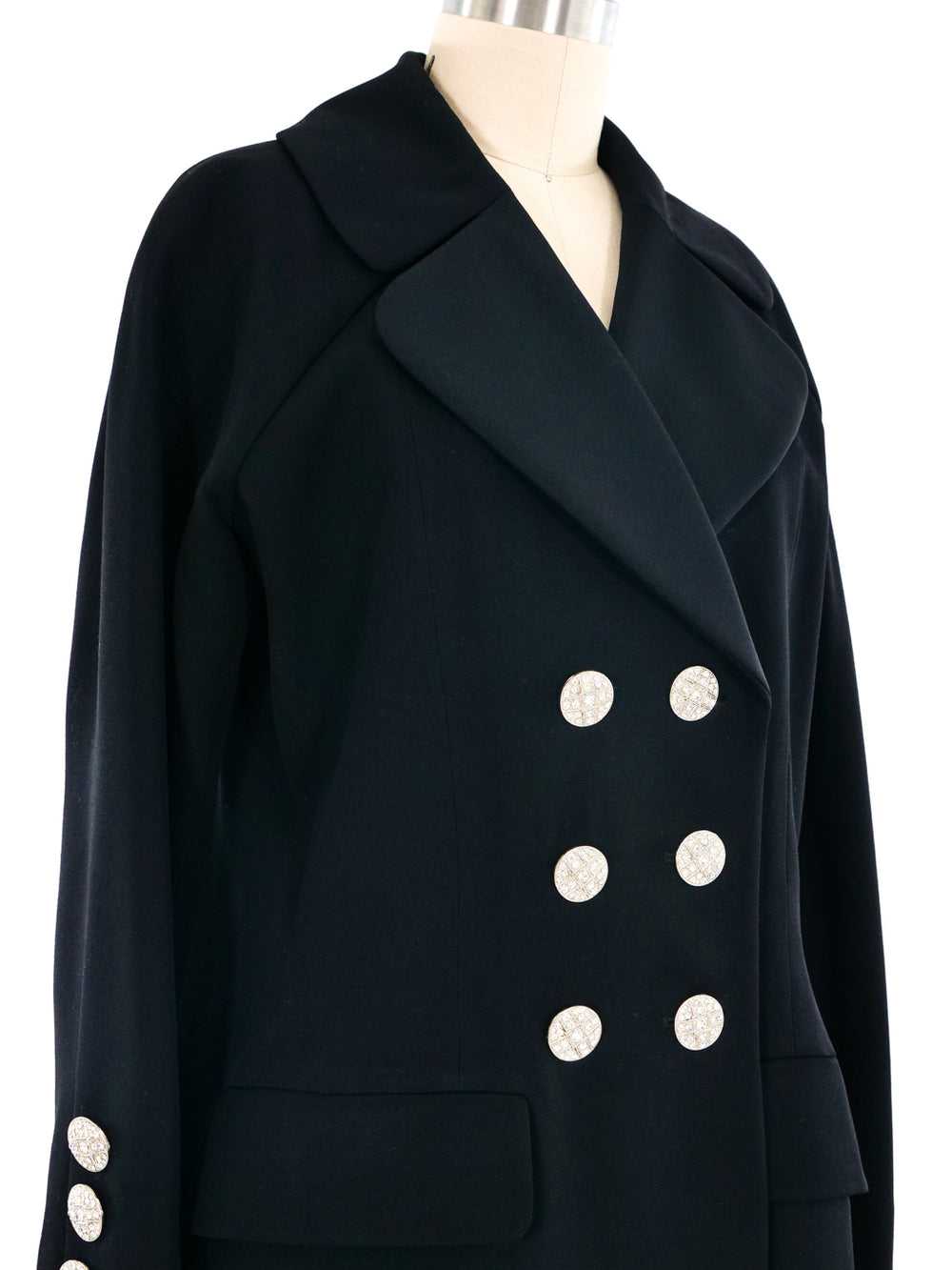 Yves Saint Laurent Wool Evening Jacket - image 2