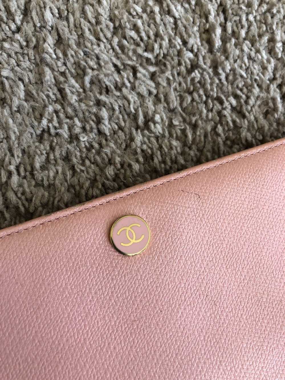 Chanel Chanel cc leather long wallet - image 2