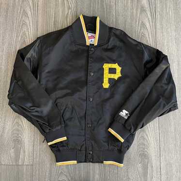 90s Pittsburgh Pirates Buccos Baseball outlets Bomber Jacket Extra Large