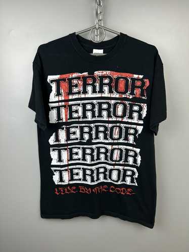 Band Tees × Tour Tee × Vintage Terror live by the… - image 1