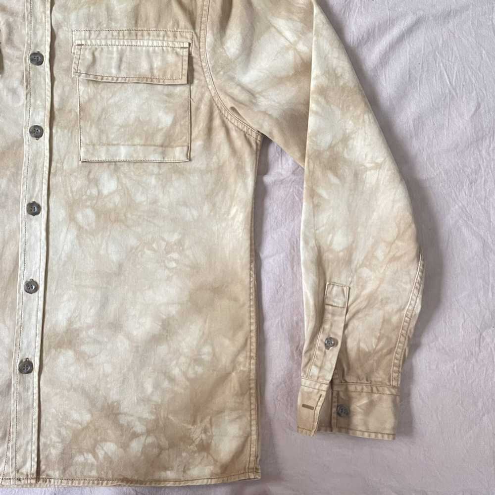 Rare × Streetwear Acid Wash Men’s Button Up Shirt - image 5