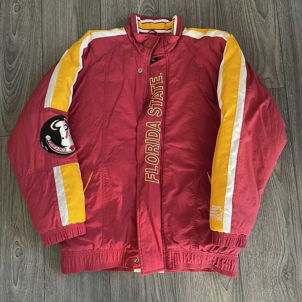 Starter Starter FSU Seminoles Puff Jacket - image 1