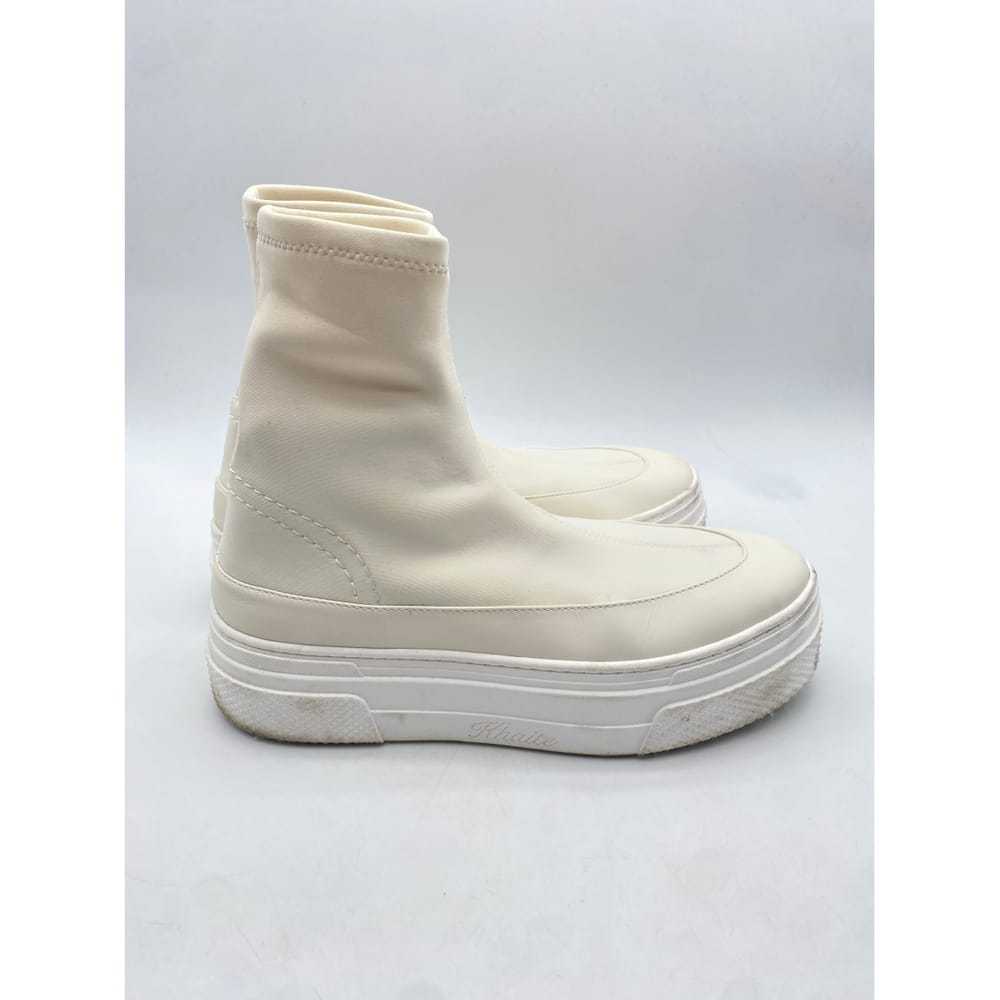 Khaite Leather ankle boots - image 4
