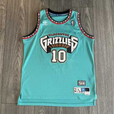 adidas, Shirts, Mike Bibby Vancouver Grizzlies Throwback Jersey