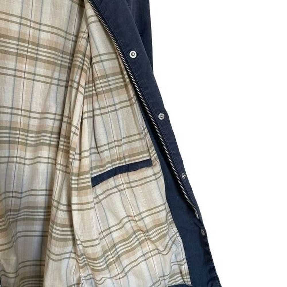 Steven Alan Steven Alan Navy Rain Jacket with Hoo… - image 7