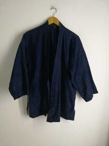 Indigo × Japanese Brand Blue Indigo Kendo Kimono C