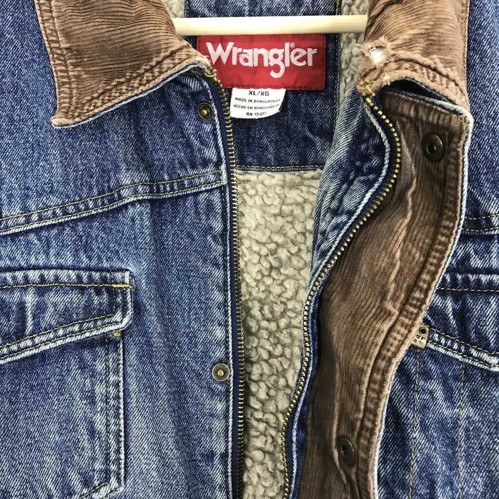 Denim Jacket × Vintage × Wrangler Vintage 90s Wra… - image 12
