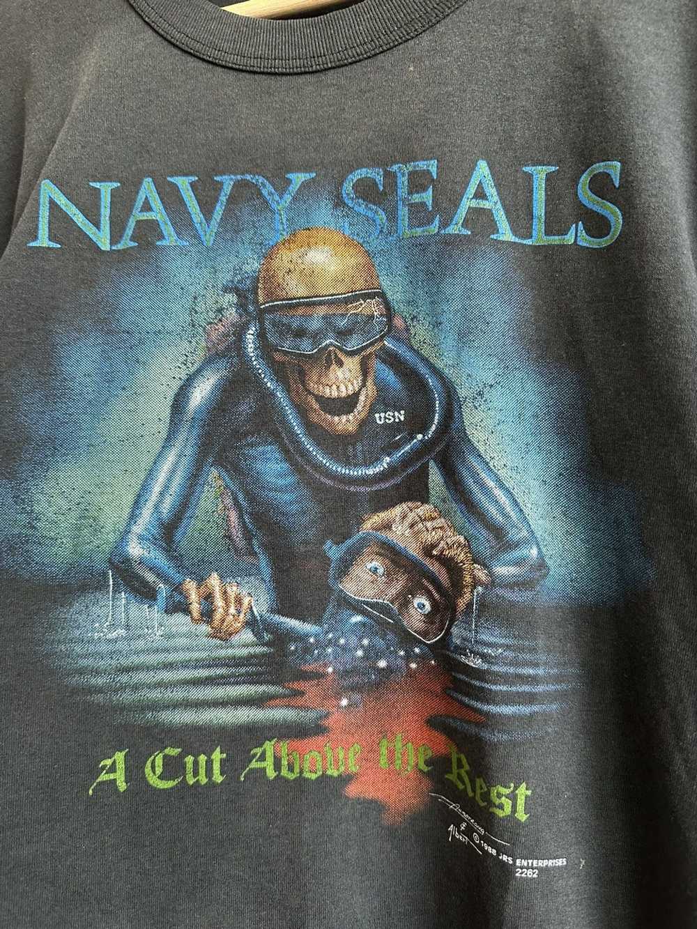 Military × Vintage 1988 Navy Seals A Cut above th… - image 2