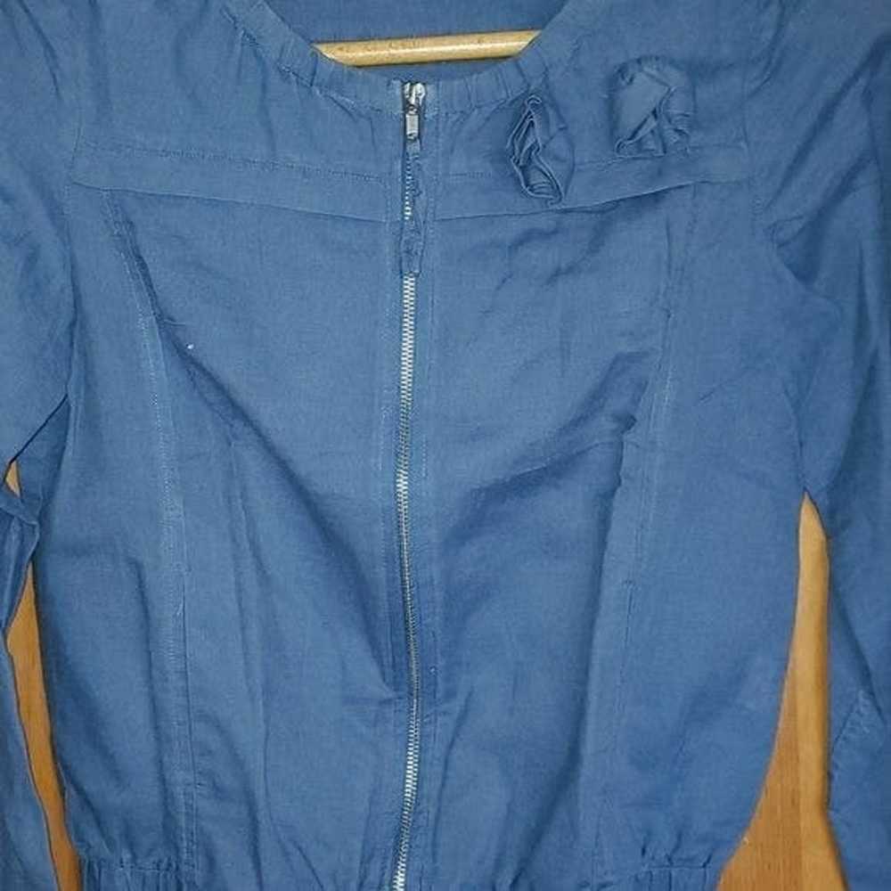 Vintage Piko 1988 Embellished Full Zip Long Sleev… - image 3