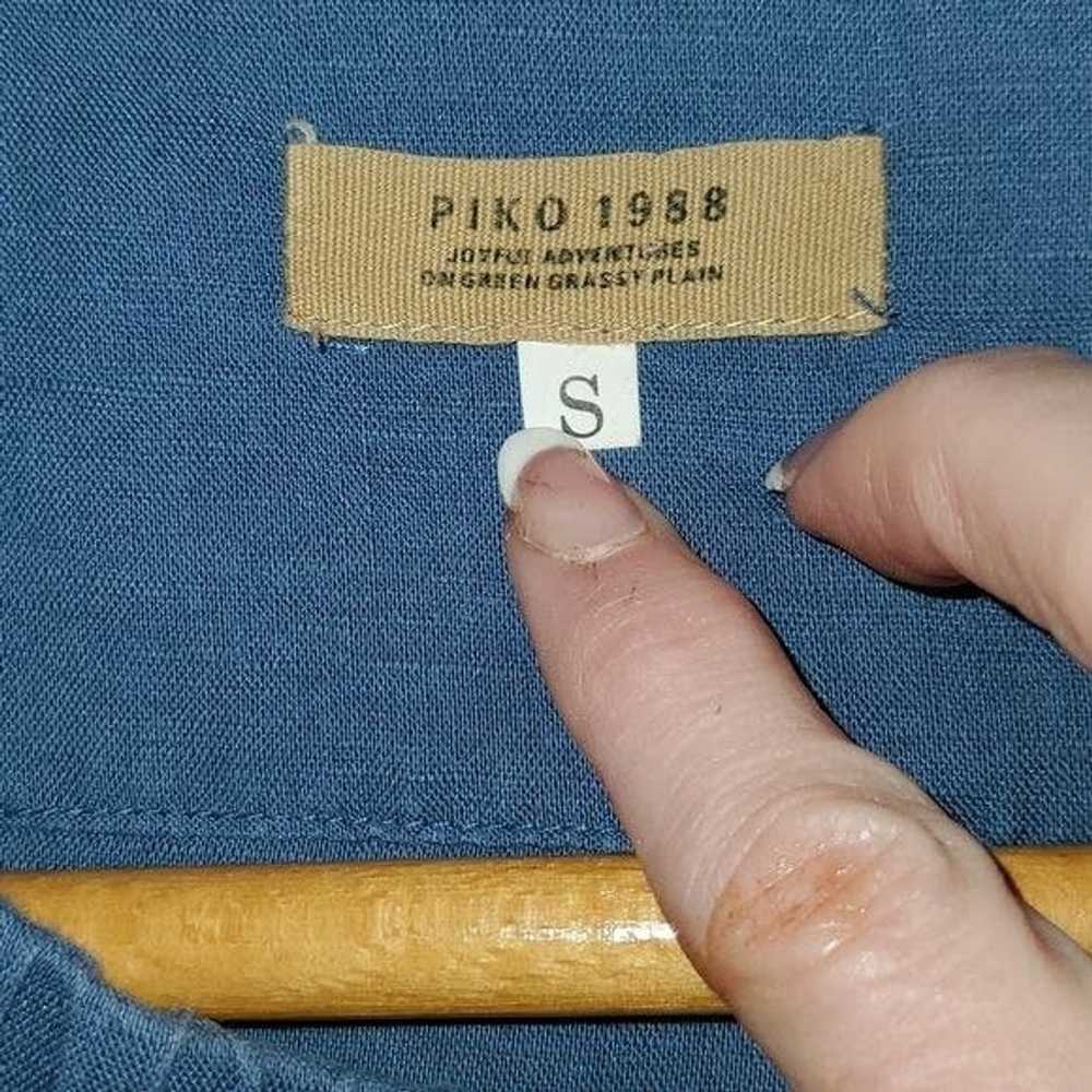 Vintage Piko 1988 Embellished Full Zip Long Sleev… - image 5