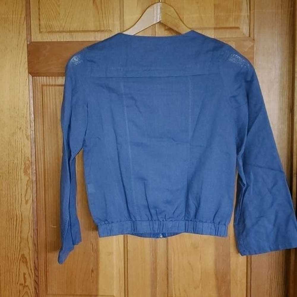 Vintage Piko 1988 Embellished Full Zip Long Sleev… - image 6