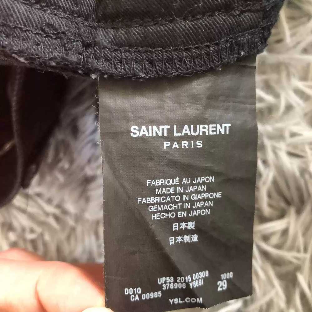 Saint Laurent Paris saint laurent Raw hem trousers - image 4