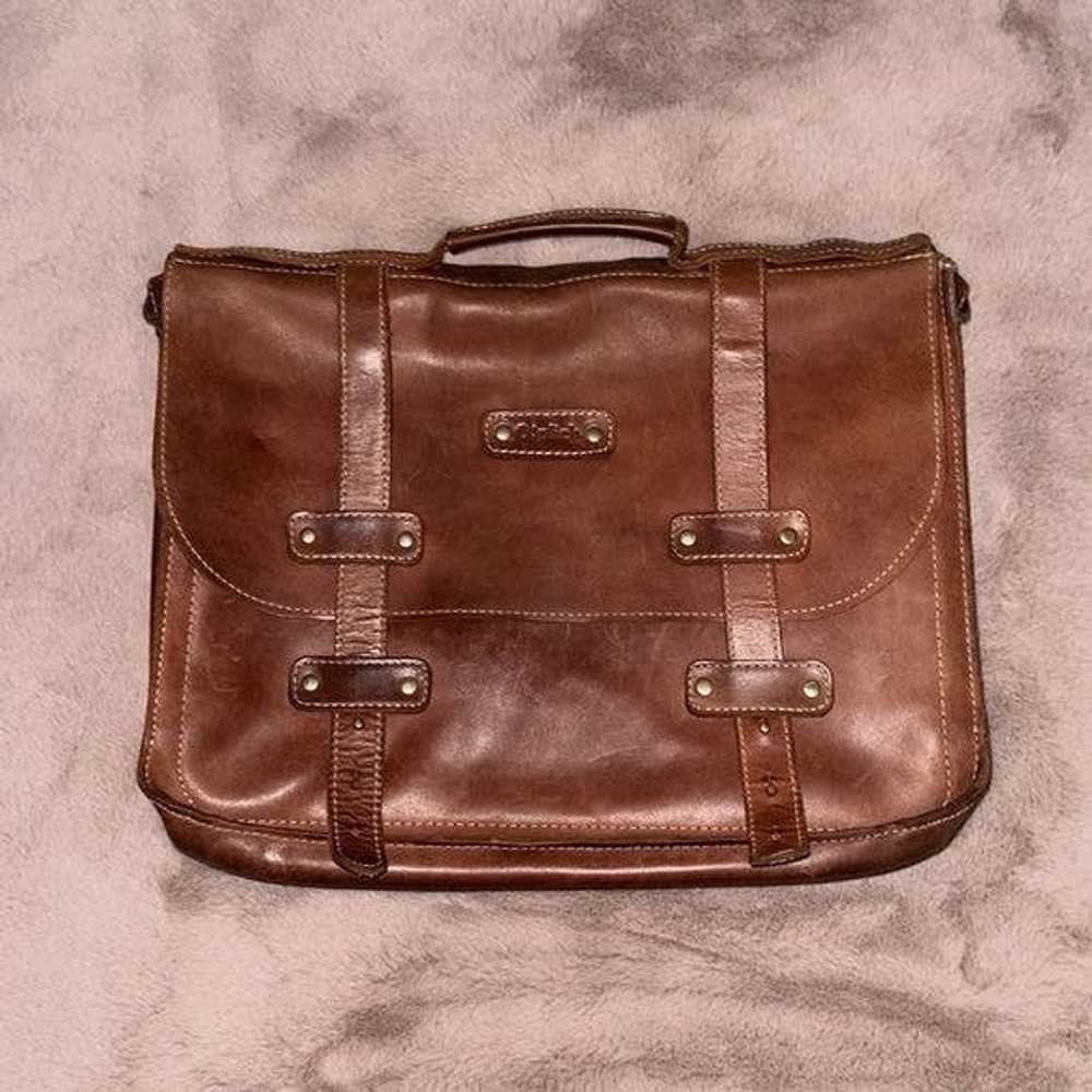 Other Beautiful Oplich Leather Briefcase/Messenge… - image 1