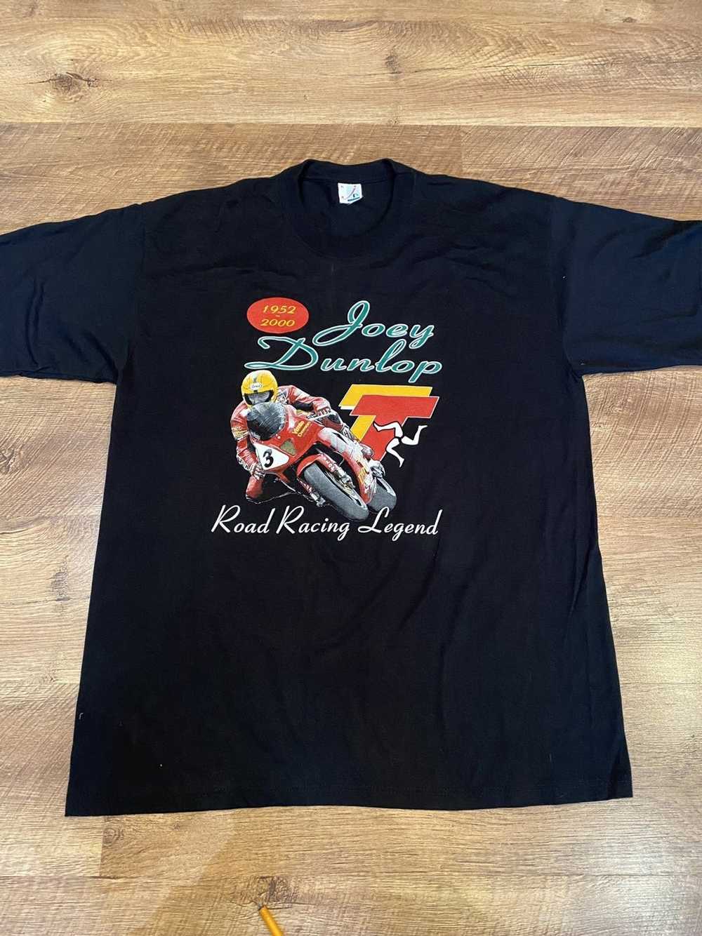 Honda × Racing × Vintage Joey Dunlop 90s road rac… - image 1