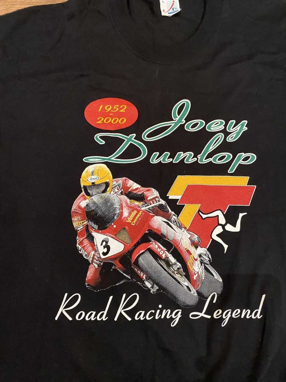 Honda × Racing × Vintage Joey Dunlop 90s road rac… - image 2