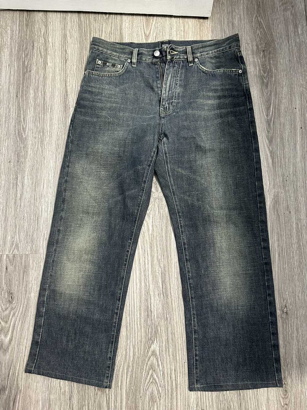 Hugo Boss Hugo Boss Dark Wash Texas Jeans - image 5