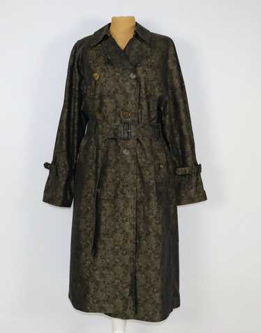 Burberry × Vintage Women's Flora Cotton Coat Tren… - image 1