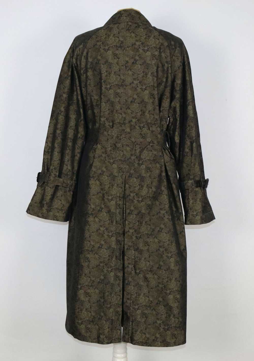 Burberry × Vintage Women's Flora Cotton Coat Tren… - image 3