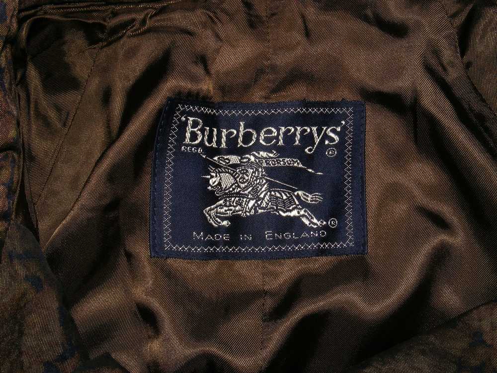 Burberry × Vintage Women's Flora Cotton Coat Tren… - image 4