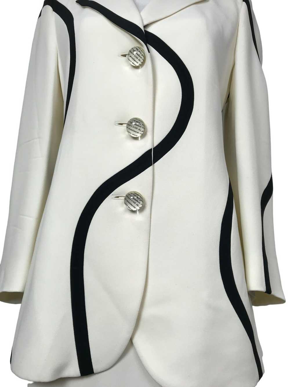 Vintage 1990 Iconic Moschino, Cheap & Chic suit - image 7