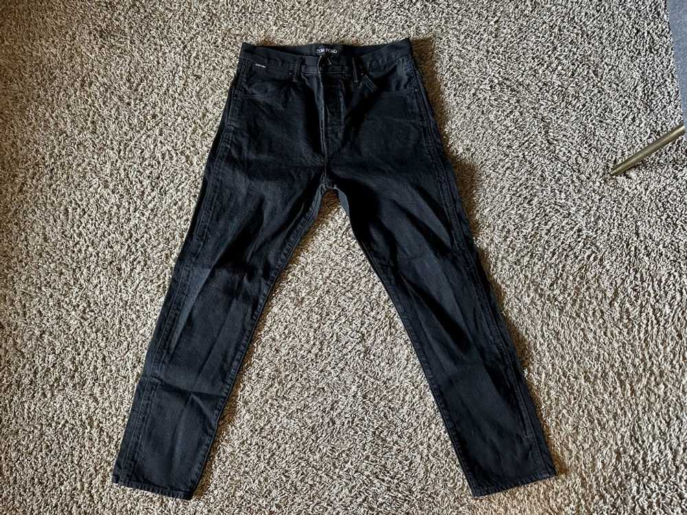 Tom Ford Tom Ford selvedge tapered-leg jeans - image 6