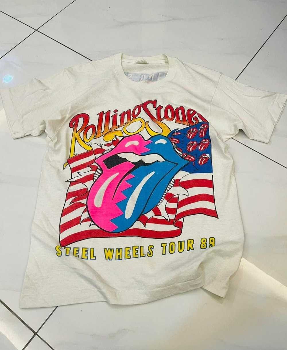 Band Tees RARE Limited Rolling Stones 80s - image 1