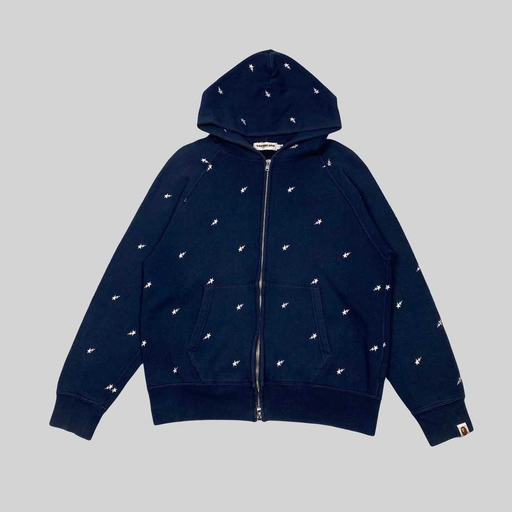 Bape Bape Embroidered Sta Zip Up - image 1