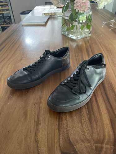 LOUIS VUITTON white and black 2020 Monogram Mesh STELLAR Low Top Sneakers  Shoes 38