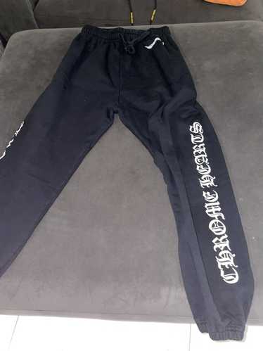 Chrome Hearts Chrome hearts black sweat pants