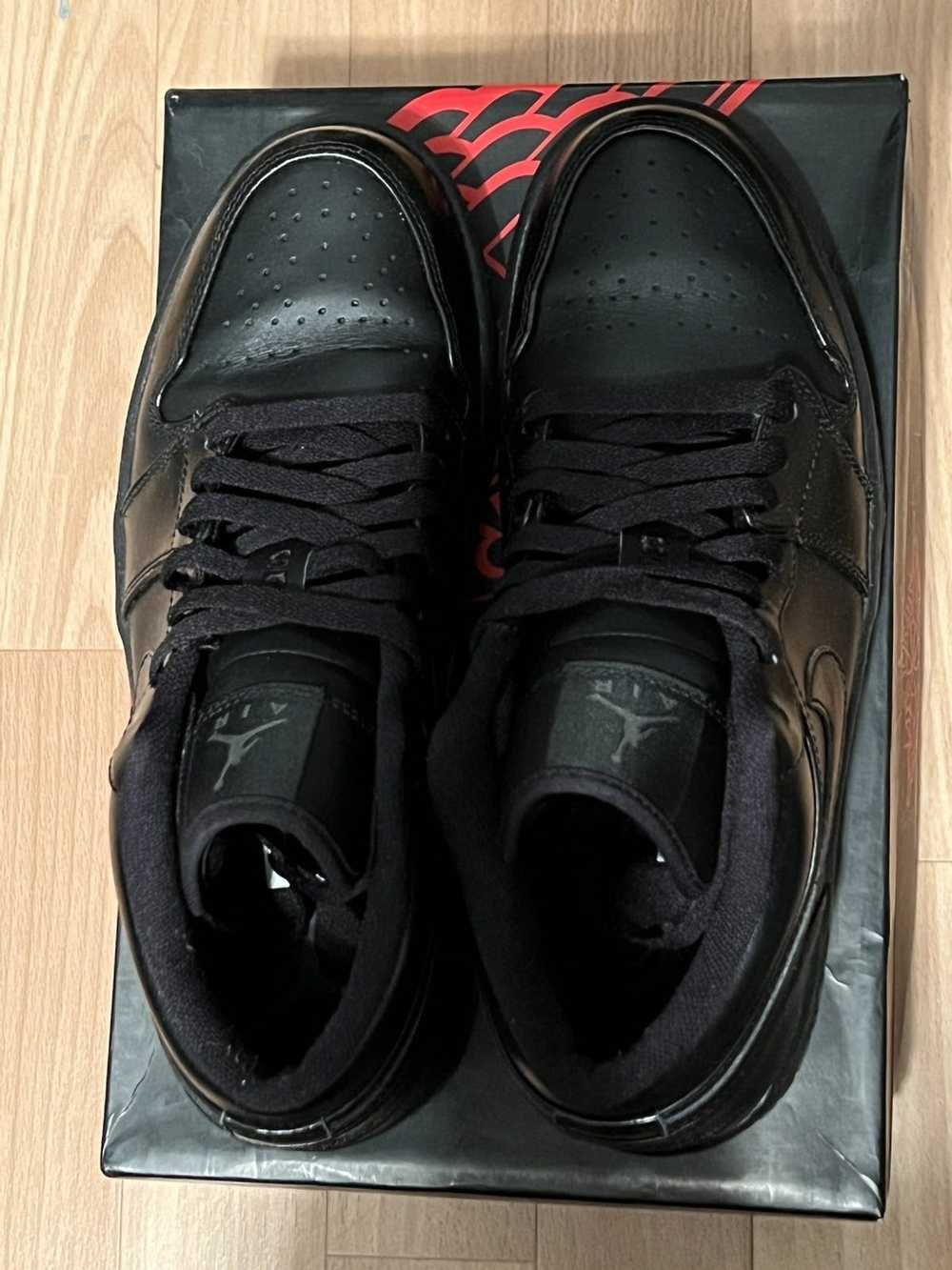 Jordan Brand × Nike Air Jordan 1 Low Triple Black - image 6