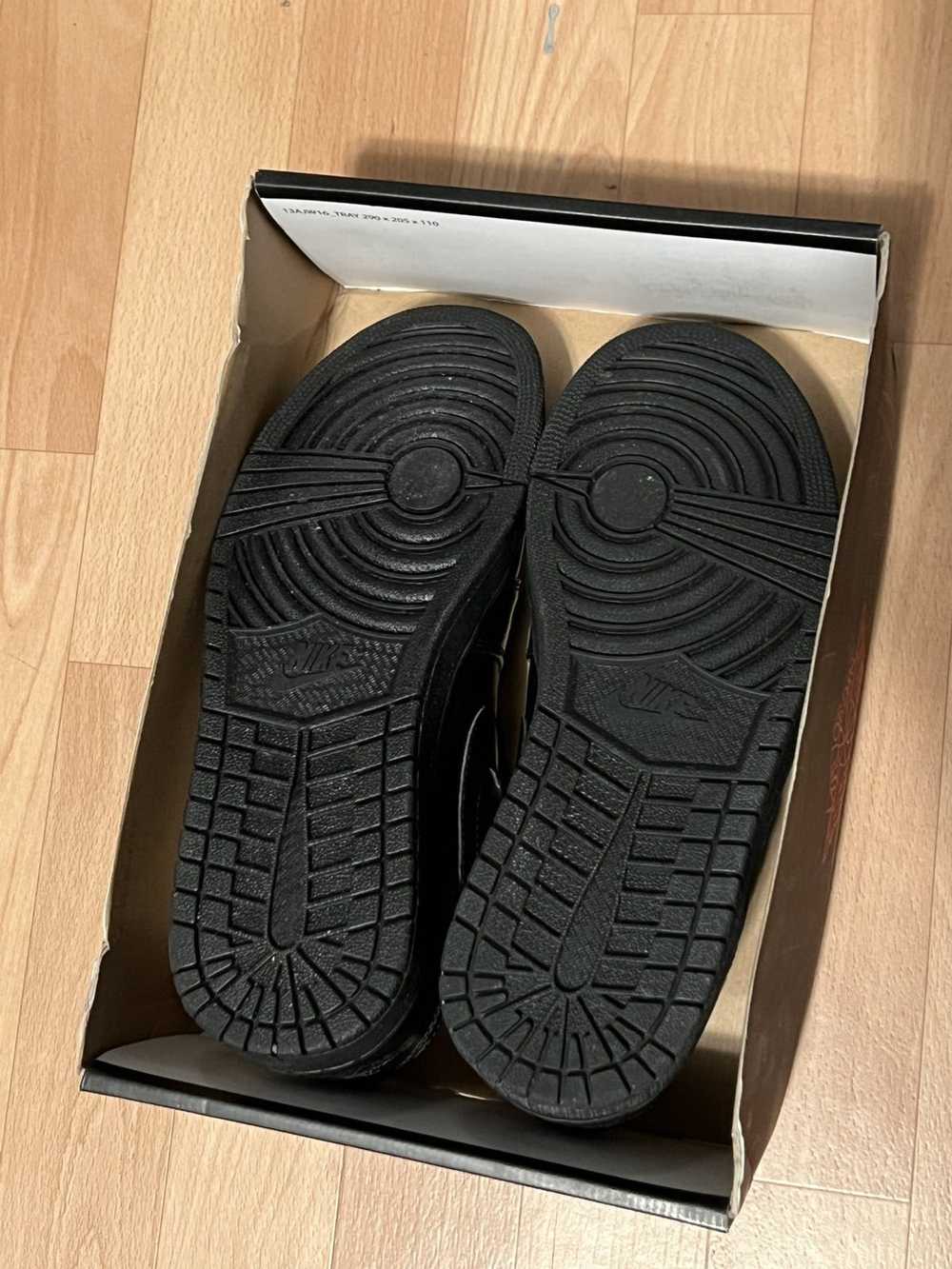 Jordan Brand × Nike Air Jordan 1 Low Triple Black - image 7