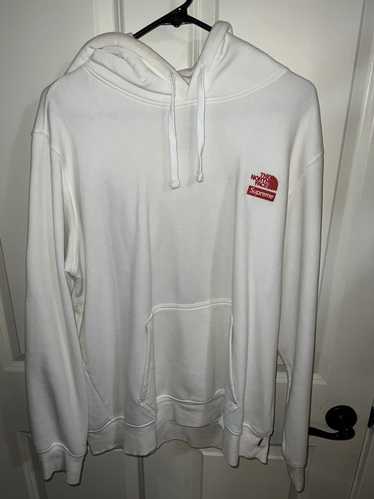 Supreme the north face statue of best sale liberty hooded sweatshirt white