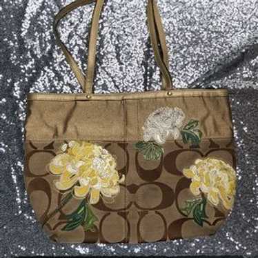 Flower Coach Bag - Gem