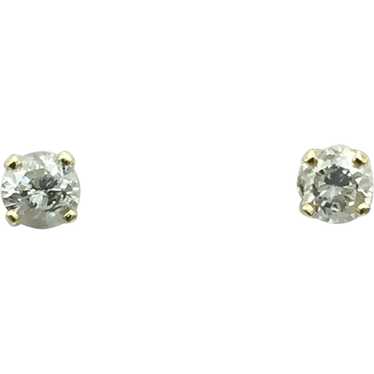 14K .25 CTW Diamond Stud Earrings