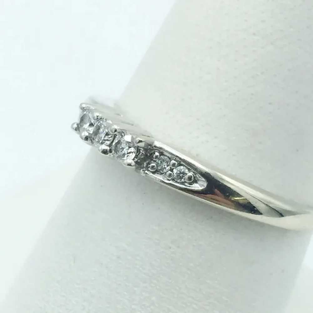 14KW 0.16ctw Diamond Fashion Ring - image 2