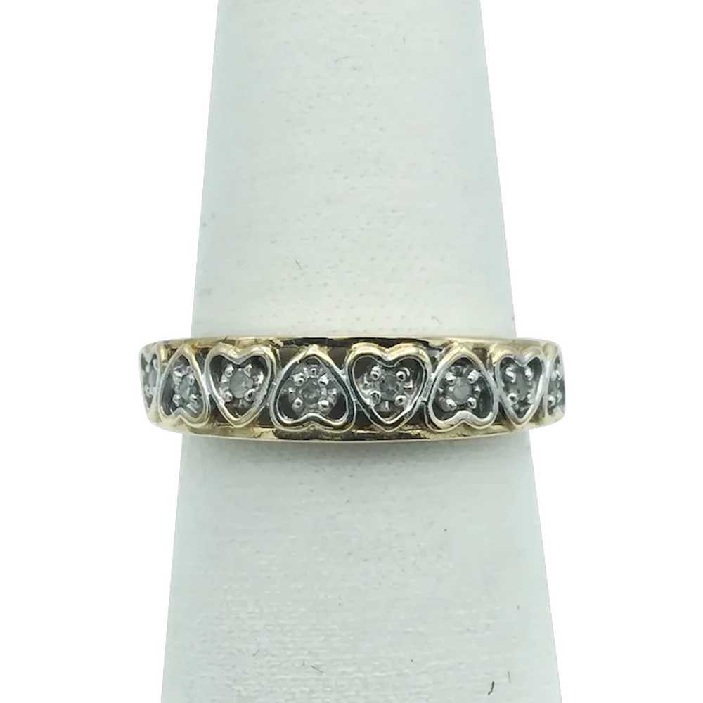 10K 0.16ctw Diamond Fashion Ring - image 1