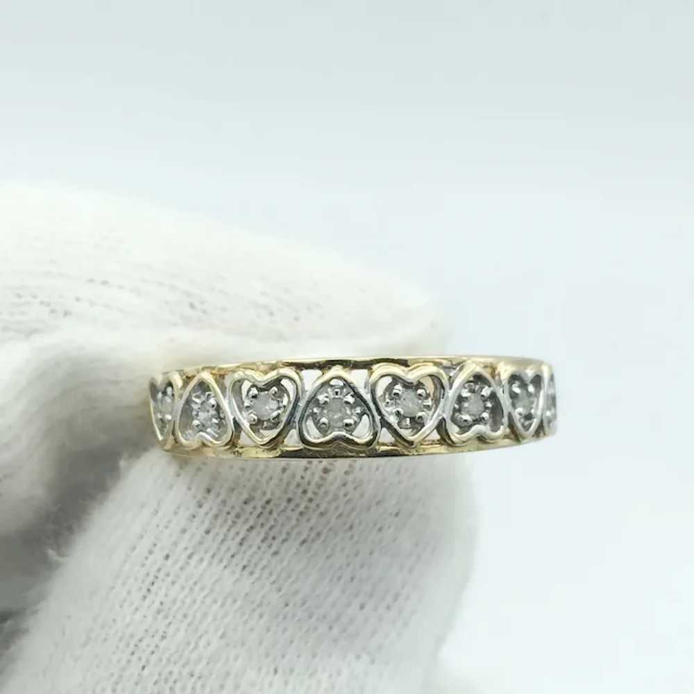 10K 0.16ctw Diamond Fashion Ring - image 5