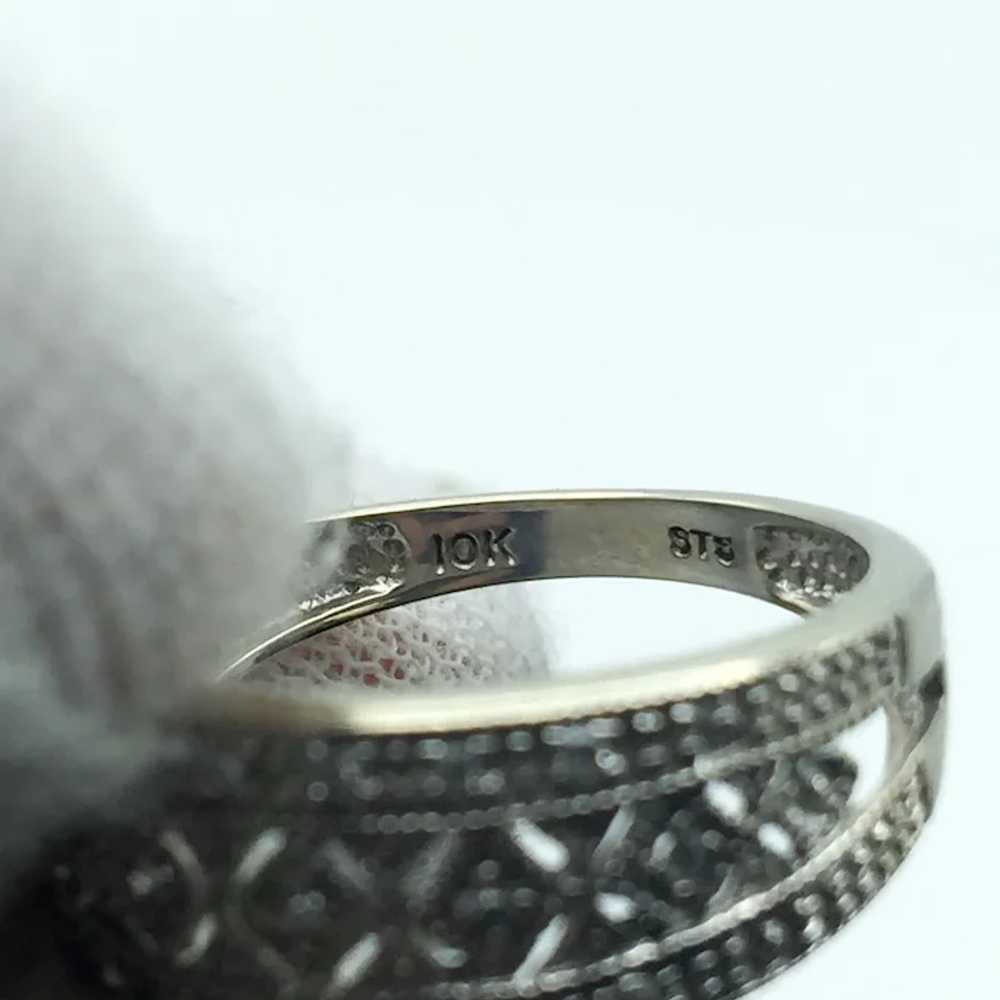 10KW 0.17ctw Diamond Fashion Ring - image 5