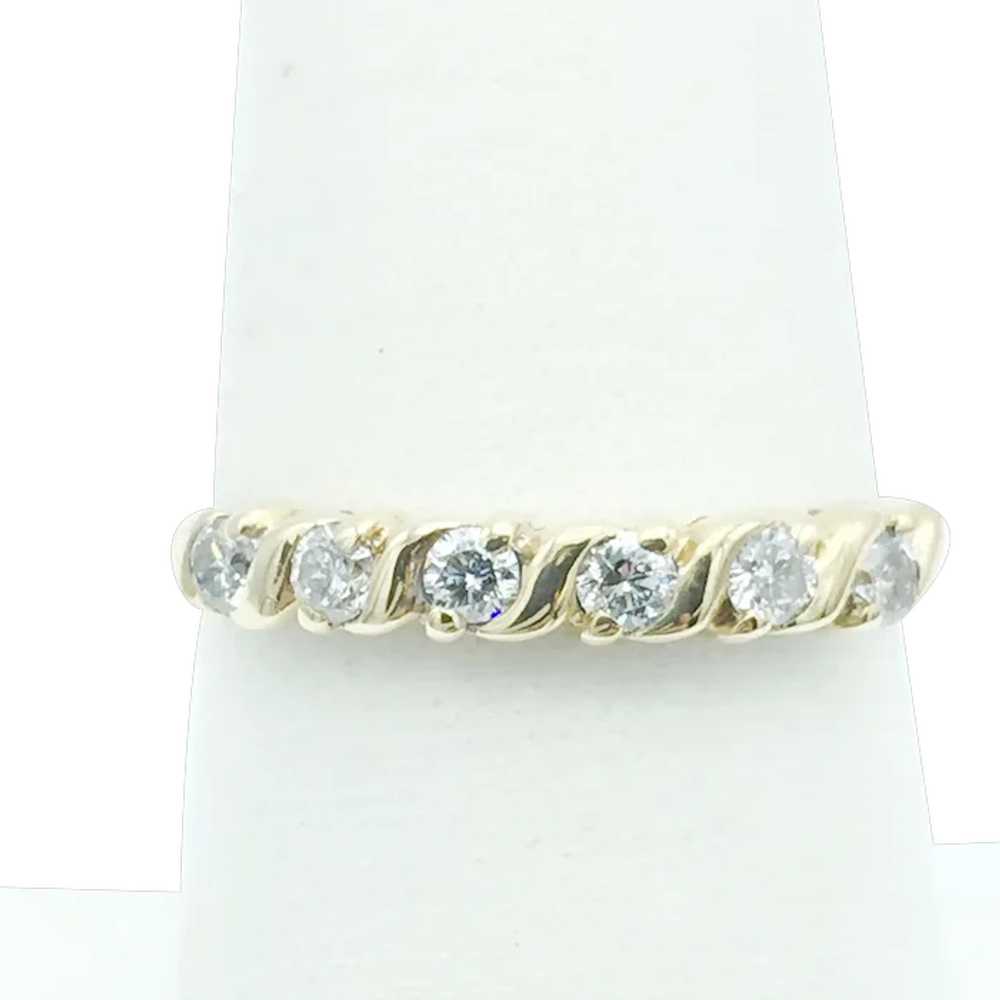 14K 0.30ctw Diamond Fashion Ring - image 1