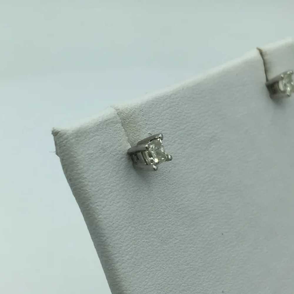 14K 2/3 CTW Diamond Stud Earrings - image 4