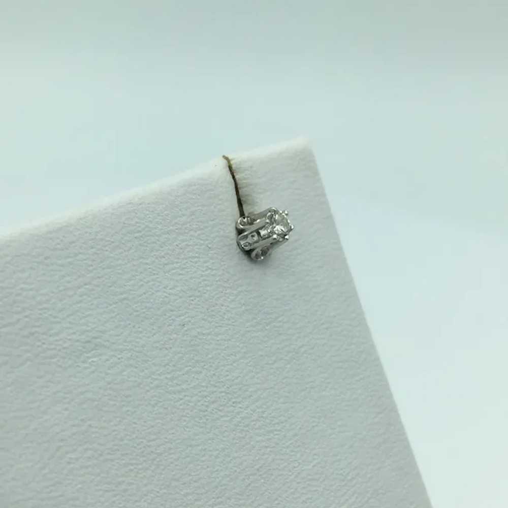 14K .14 CTW Diamond Stud Earrings - image 6