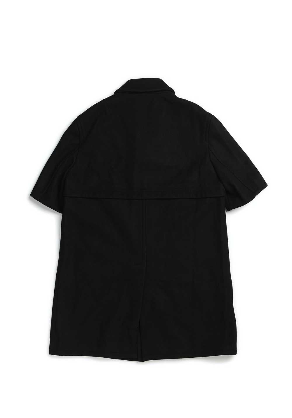 Raf Simons Black Oversized Shortsleeved Wool Car … - image 2