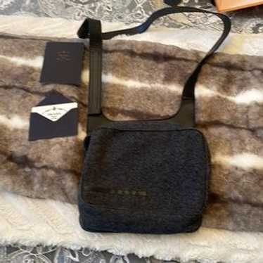 バッグ 1999 PRADA wool shoulder bag gray Prada wool crossbody - Gem