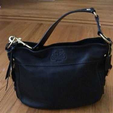 バッグ Coach Hobo Shoulder Bag leather black COACH Designer Vintage Black Legacy Hobo Bag Shoulder Purse