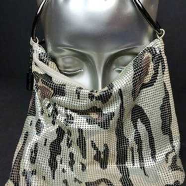 Whiting Davis Mesh Bracelet Bag Pattern Python - image 1