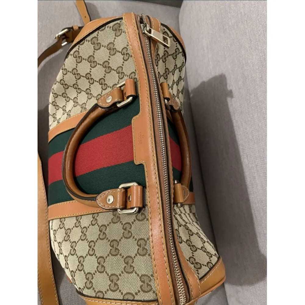 Gucci Boston cloth handbag - image 3