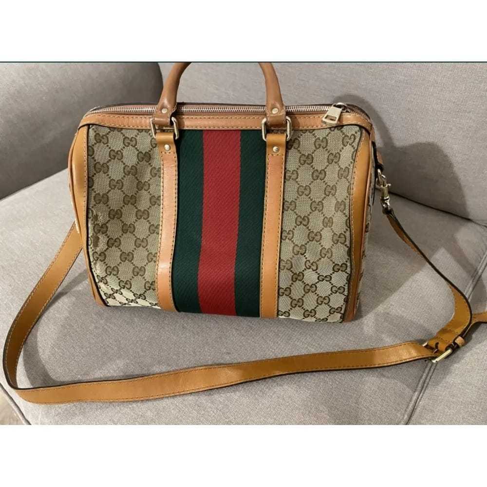 Gucci Boston cloth handbag - image 4