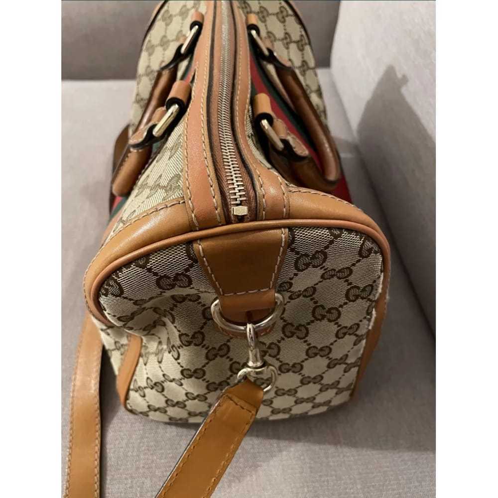 Gucci Boston cloth handbag - image 6