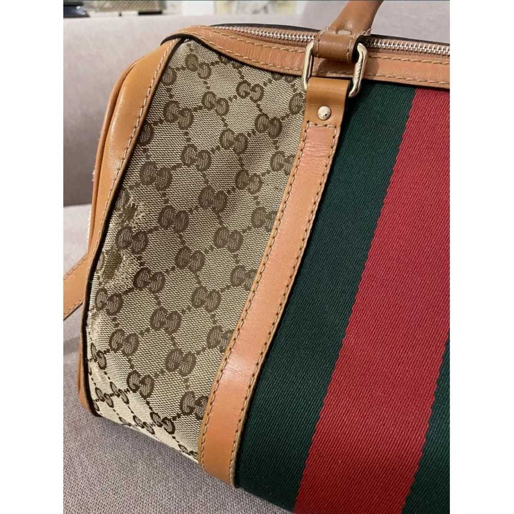 Gucci Boston cloth handbag - image 7