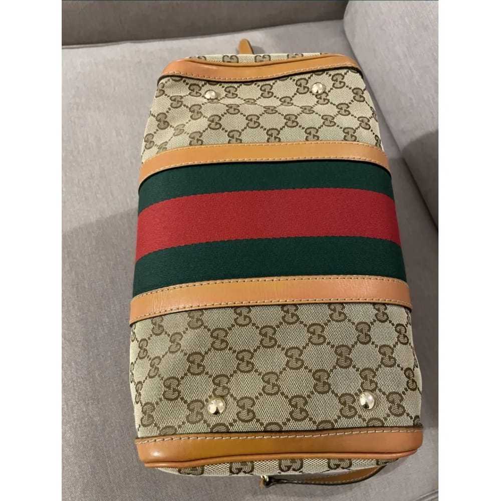 Gucci Boston cloth handbag - image 8